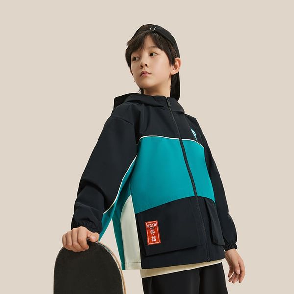 Áo Khoác Thể Thao Bé Trai Anta Kids Wildplayer-2P 3524C8603-2