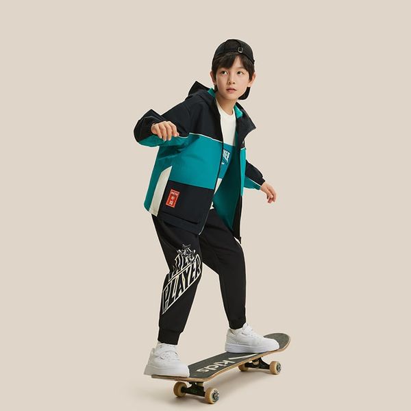 Áo Khoác Thể Thao Bé Trai Anta Kids Wildplayer-2P 3524C8603-2