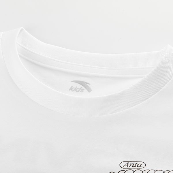 Áo Phông Ngắn Tay Thể Thao Bé Trai Anta Kids 352527102U-1