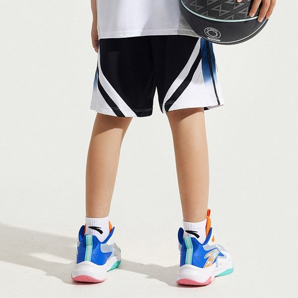 Quần Short Bé Trai Anta Kids Basketball 3525B1703-3
