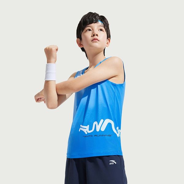 Áo Ba Lỗ Thể Thao Bé Trai Anta Kids Running 3525B5108-3