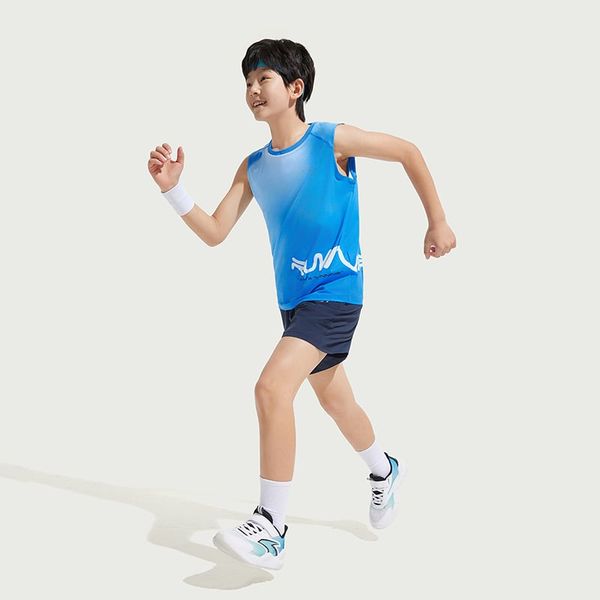 Áo Ba Lỗ Thể Thao Bé Trai Anta Kids Running 3525B5108-3