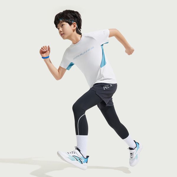 Áo Phông Thể Thao Bé Trai Anta Kids 3525B5117-2