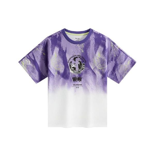 Áo Phông Ngắn Tay Bé Trai Anta Kids Wildplayer 3525B8103-4