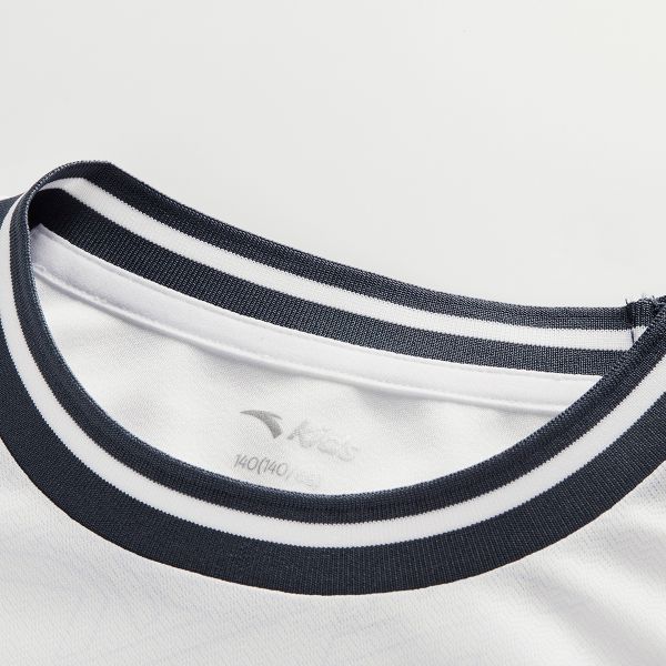 Áo Phông Ngắn Tay Bóng Rổ Bé Trai Anta Kids 3525C1101-3