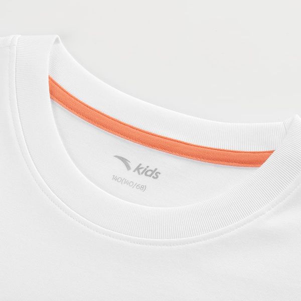 Áo Phông Ngắn Tay Thể Thao Bé Trai Anta Kids 3525C1104-2