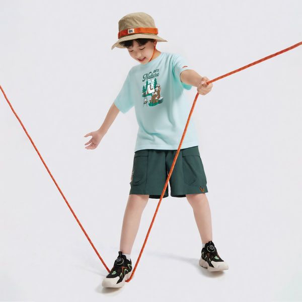 Áo Phông Thể Thao Bé Trai Anta Kids 3525C6105-2