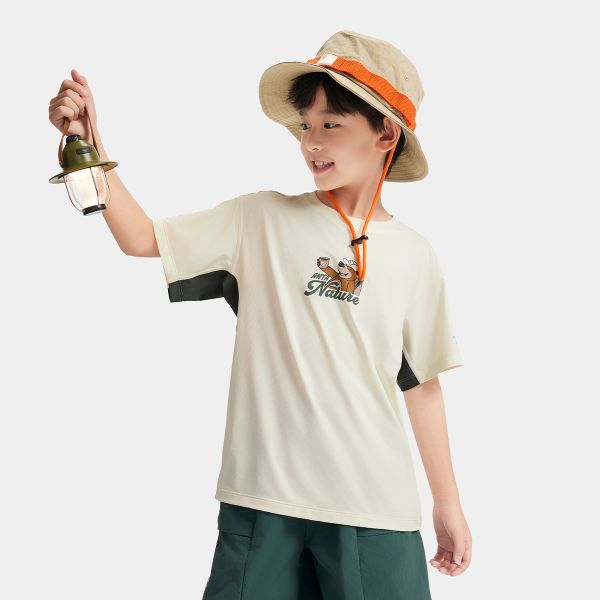 Áo Phông Thể Thao Bé Trai Anta Kids 3525C6106-1