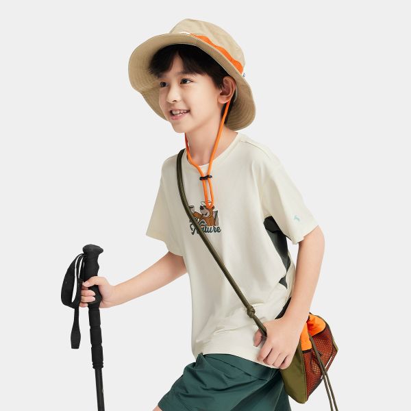 Áo Phông Thể Thao Bé Trai Anta Kids 3525C6106-1