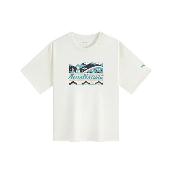 Áo Phông Ngắn Tay Thể Thao Thời Trang Bé Trai Anta Kids 3525C6110-1