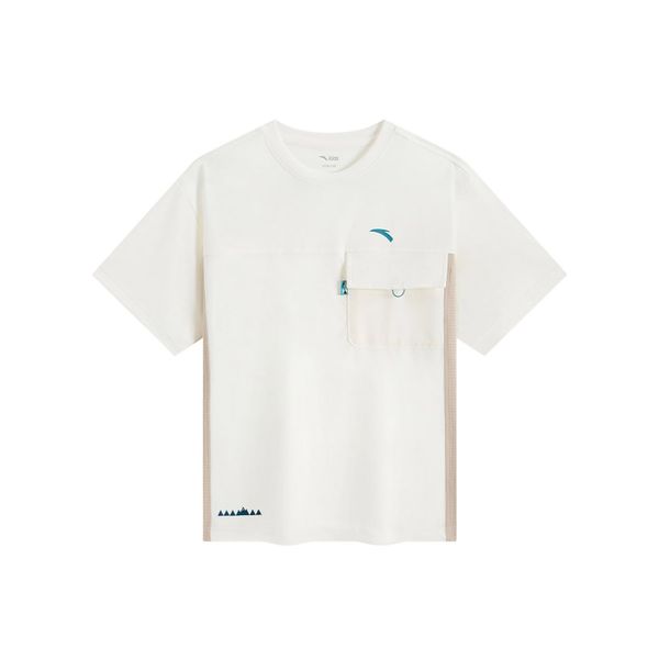 Áo Phông Ngắn Tay Thể Thao Thời Trang Bé Trai Anta Kids 3525C6111-1