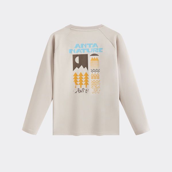 Áo Thun Dài Tay Thể Thao Bé Trai Anta Kids 3525C6402-2