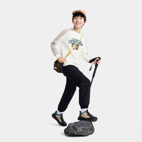 Áo Sweater Thể Thao Bé Trai Anta Kids 3525C6707-1