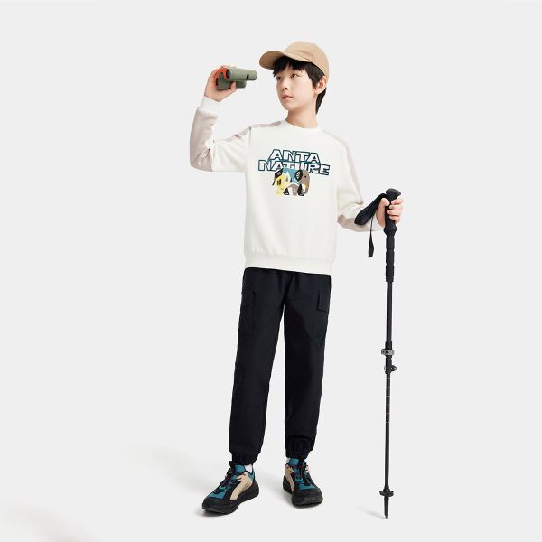 Áo Sweater Thể Thao Bé Trai Anta Kids 3525C6707-1