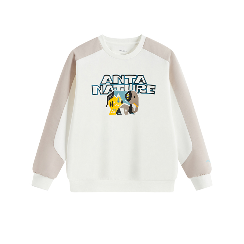 Áo Sweater Thể Thao Bé Trai Anta Kids 3525C6707-1