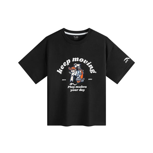 Áo Phông Ngắn Tay Thể Thao Thời Trang Bé Trai Anta Kids 3525C8103-4