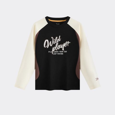 Áo Dài Tay Thể Thao Bé Trai Anta Kids 3525C8402-2