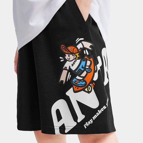 Quần Short Thể Thao Bé Trai Anta Kids 3525C8702-2
