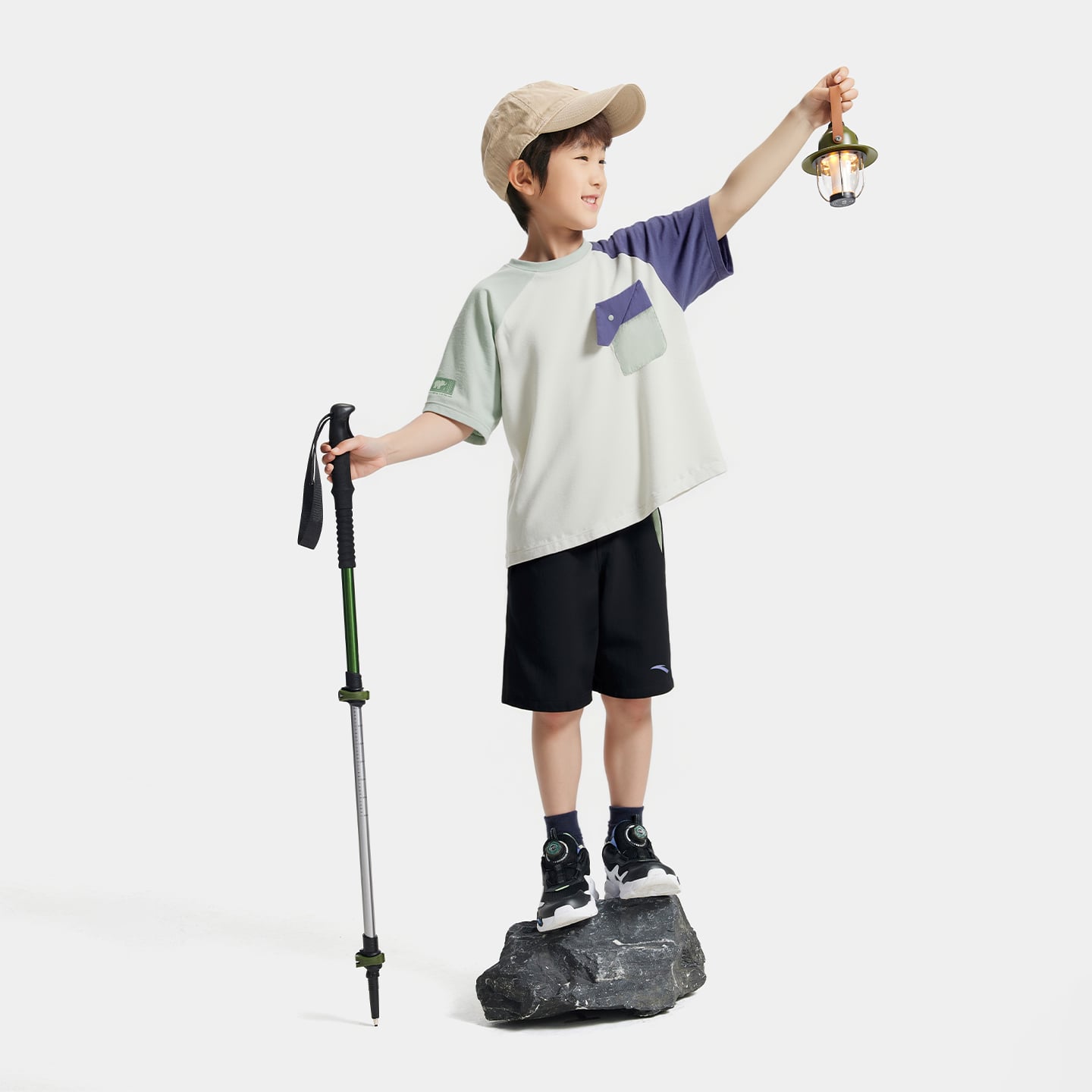 Bộ Quần Áo Thể Thao Bé Trai Anta Kids 3525C9106-1