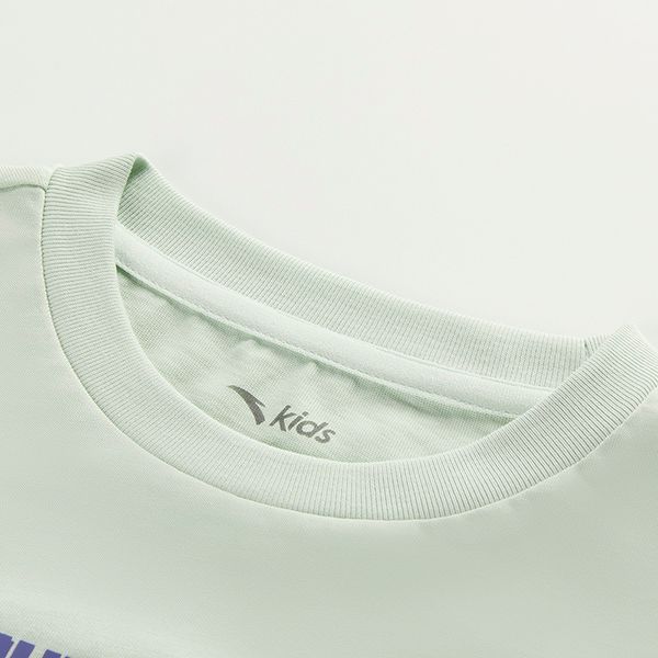 Áo Phông Ngắn Tay Thể Thao Bé Trai Anta Kids 3525C9107-1