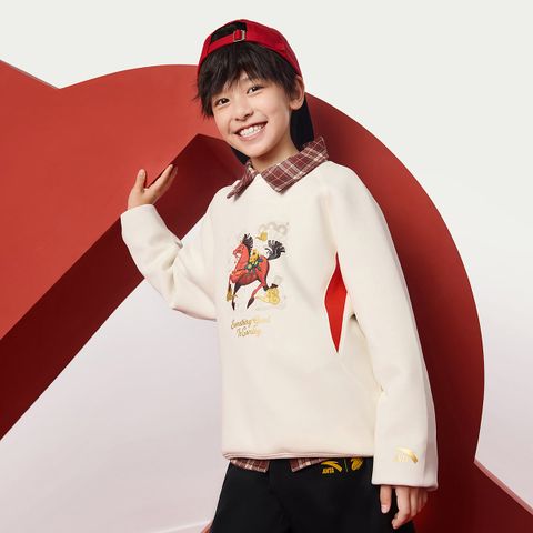 Áo Sweater Thể Thao Bé Trai Anta Kids 3526A8725-2