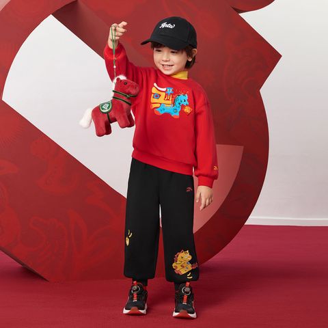 Áo Sweater Thể Thao Bé Trai Anta Kids 3526A9721N-2