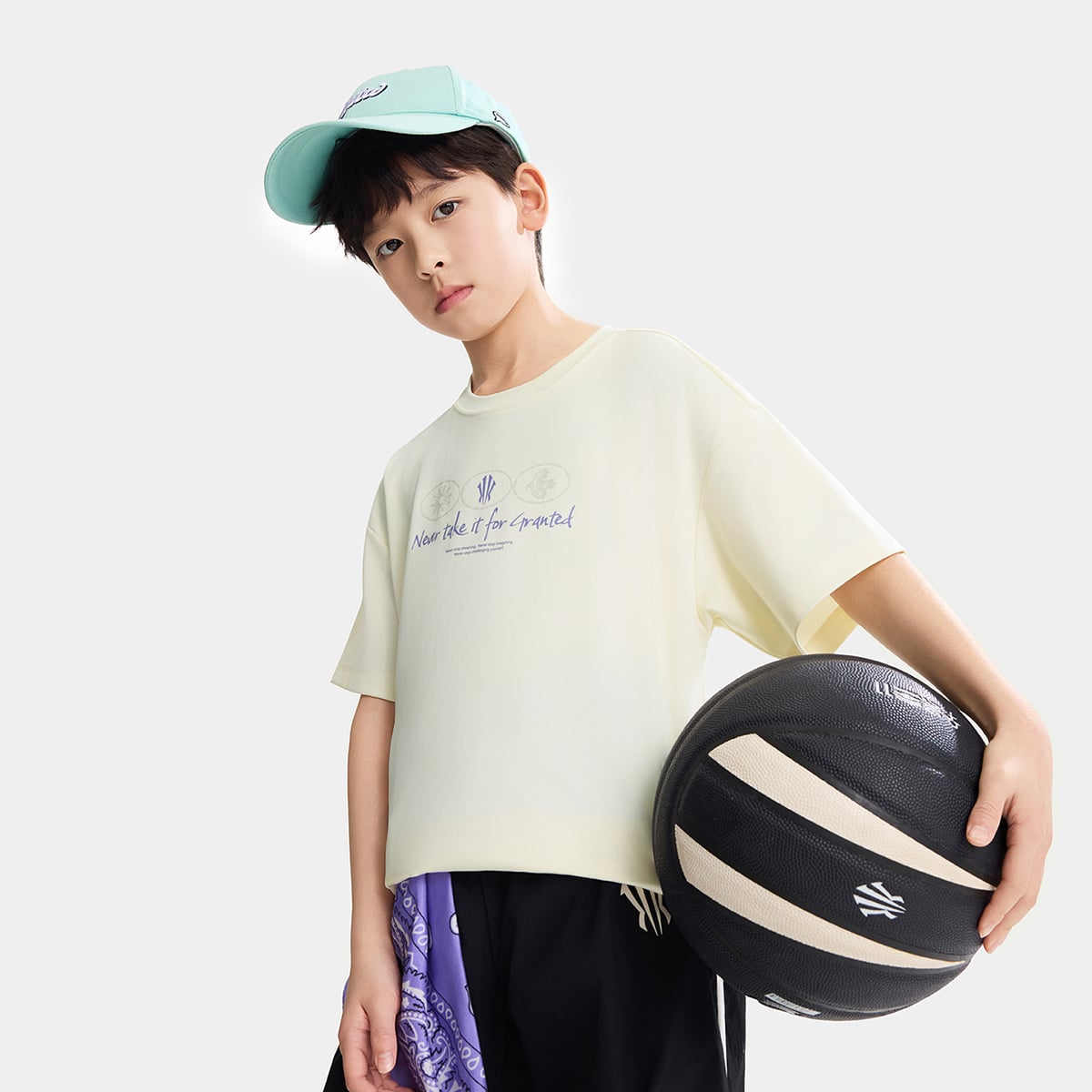 Áo Thun Thể Thao Bé Trai Anta Kids 3526B1118-2