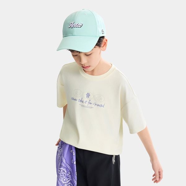 Áo Thun Thể Thao Bé Trai Anta Kids 3526B1118-2