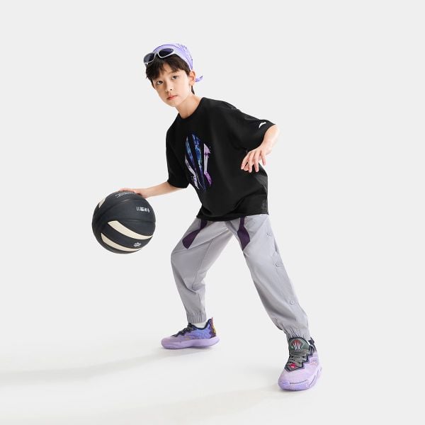 Áo Thun Thể Thao Bé Trai Anta Kids 3526B1177-2