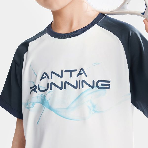 Áo Thun Thời Trang Thể Thao Bé Trai Anta Kids 3526B5102-3