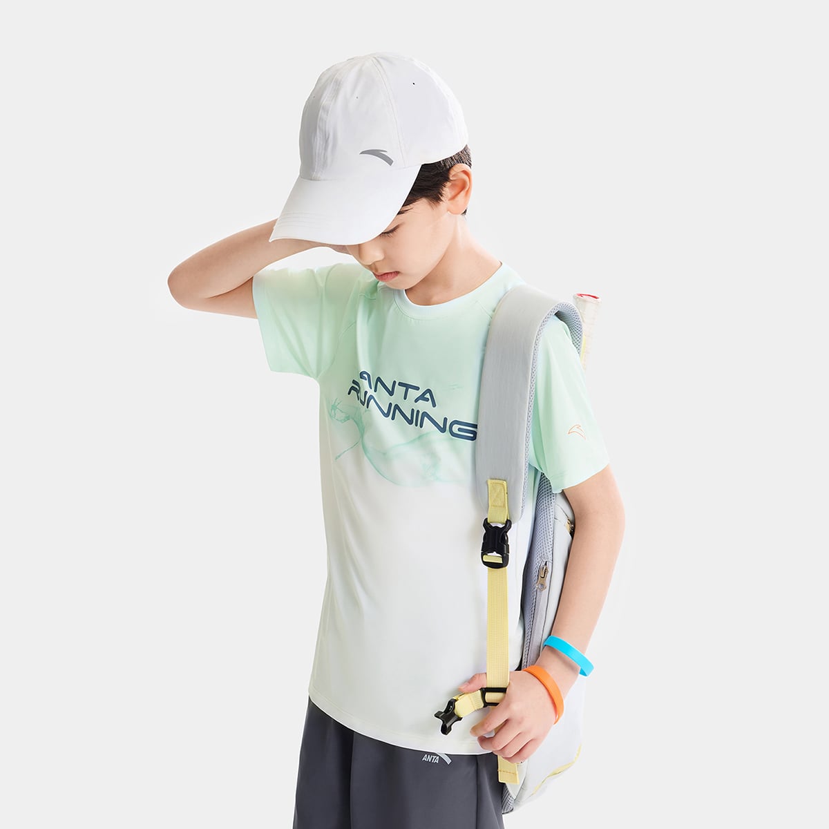 Áo Thun Thời Trang Thể Thao Bé Trai Anta Kids 3526B5102-4