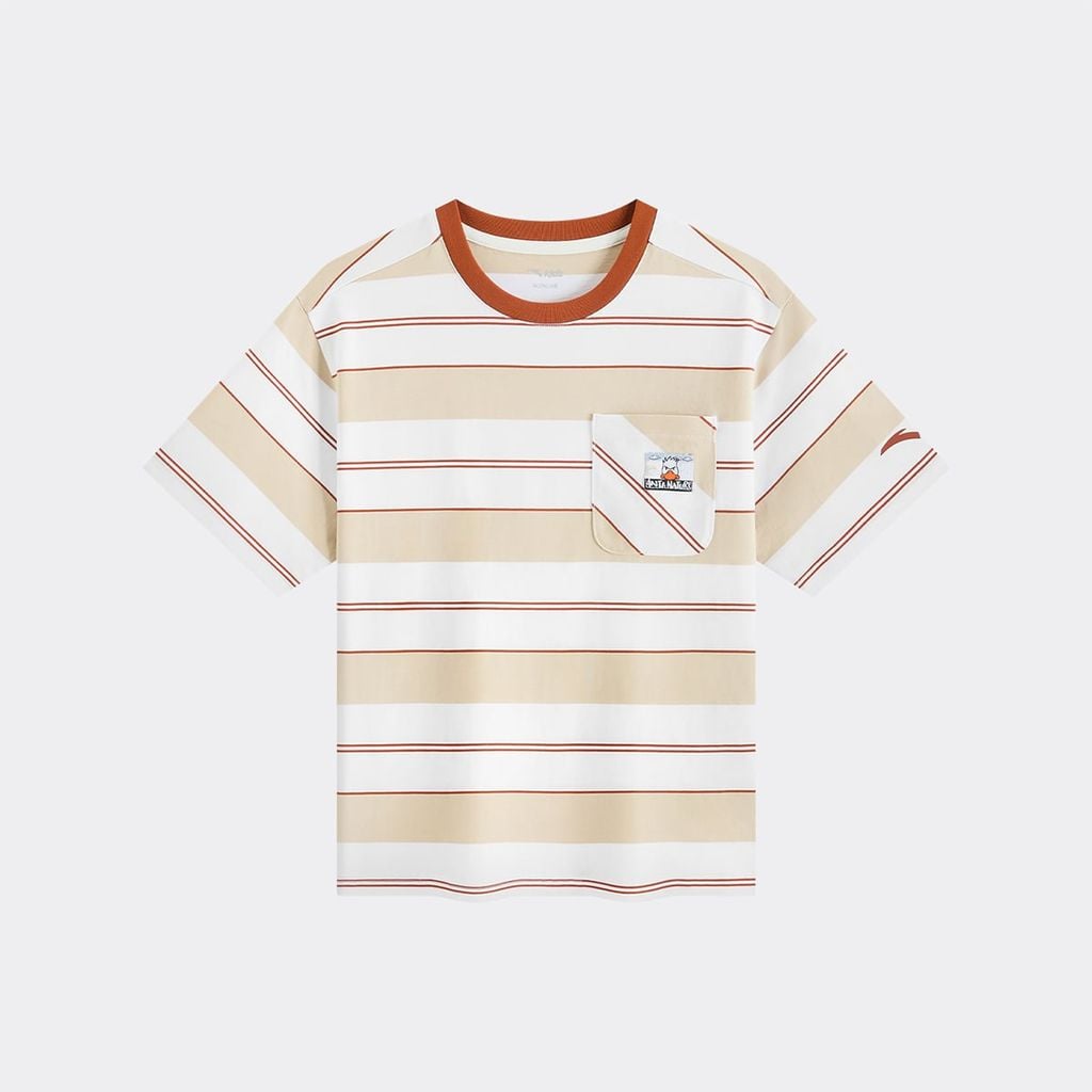 Áo Thun Ngắn Tay Thời Trang Bé Trai Anta Kids 3526B6103-1