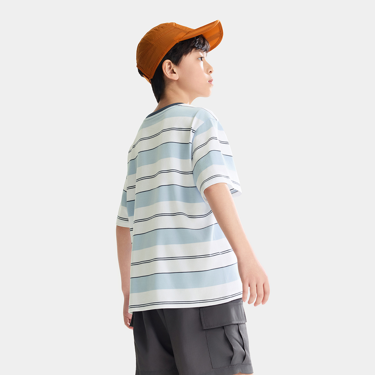 Áo Thun Ngắn Tay Thời Trang Bé Trai Anta Kids 3526B6103-2