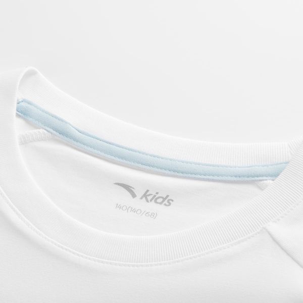 Áo Phông Ngắn Tay Thể Thao Bé Trai Anta Kids 3526B6104-1