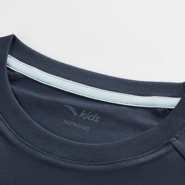 Áo Phông Ngắn Tay Thể Thao Bé Trai Anta Kids 3526B6104-3