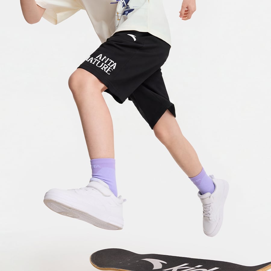Quần Short Thể Thao Bé Trai Anta Kids 3526B6717-3