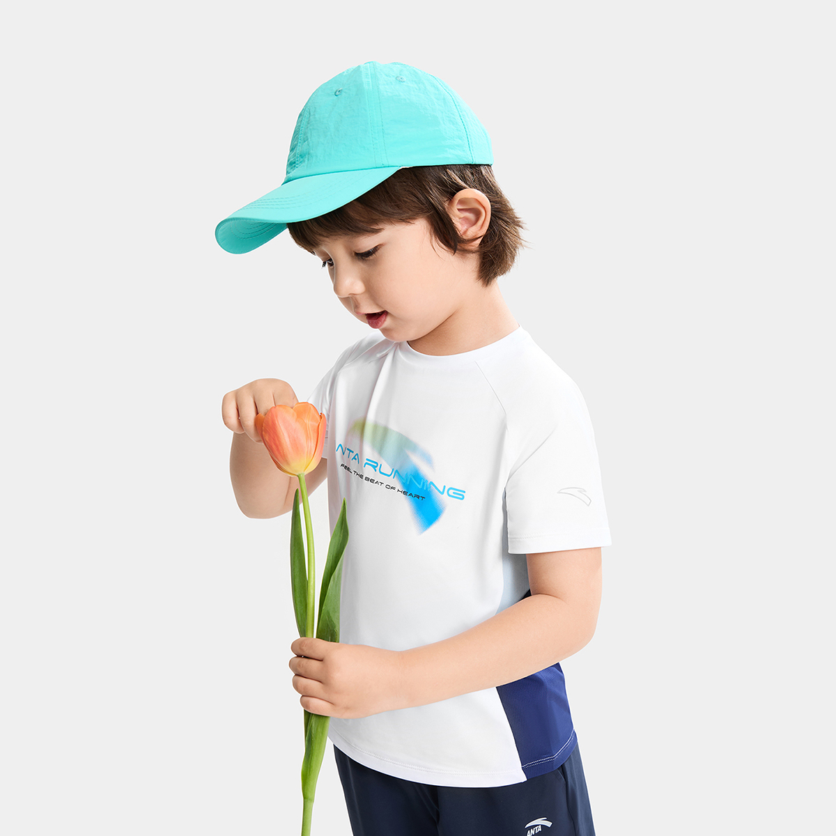 Áo Thun Thể Thao Bé Trai Anta Kids 3526B9104-1