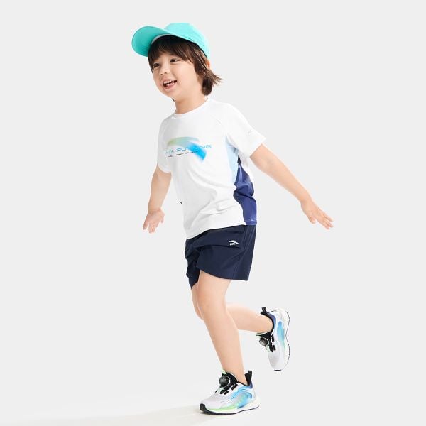 Áo Thun Thể Thao Bé Trai Anta Kids 3526B9104-1