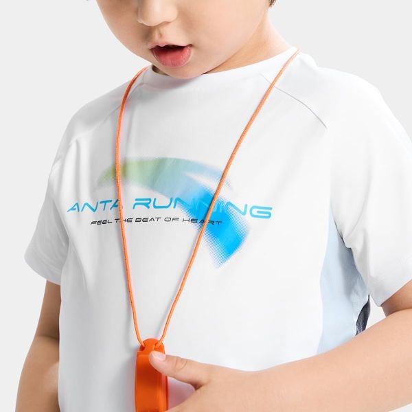 Áo Thun Thể Thao Bé Trai Anta Kids 3526B9104-1