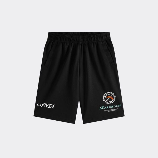 Quần Short Bóng Rổ Thể Thao Bé Trai Anta Kids 3526C1704-2