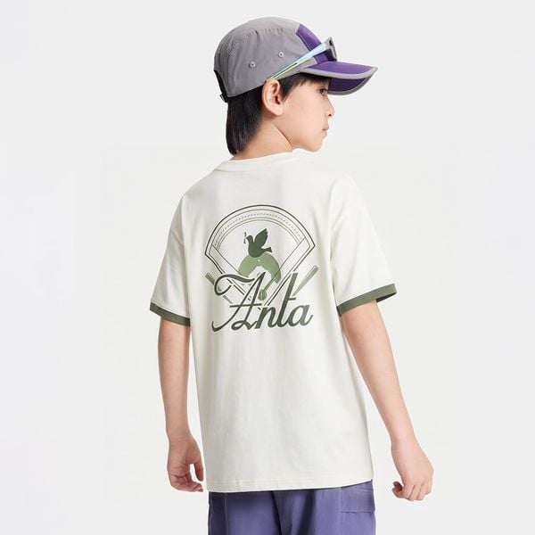 Áo Thun Thời Trang Thể Thao Bé Trai Anta Kids Elite Culture 3526C8102-1