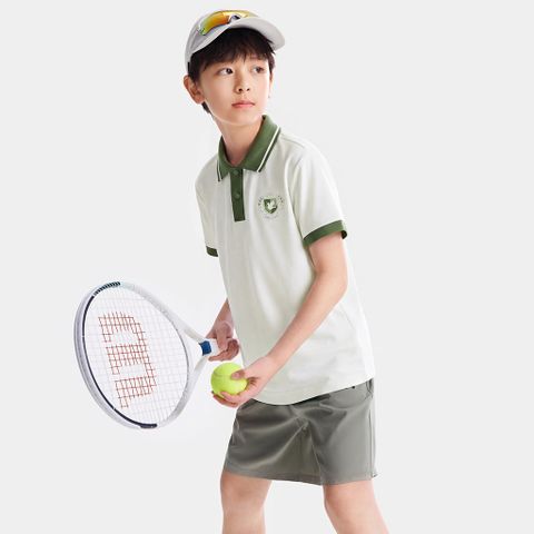 Áo Polo Ngắn Tay Thời Trang Bé Trai Anta Kids 3526C8105-1