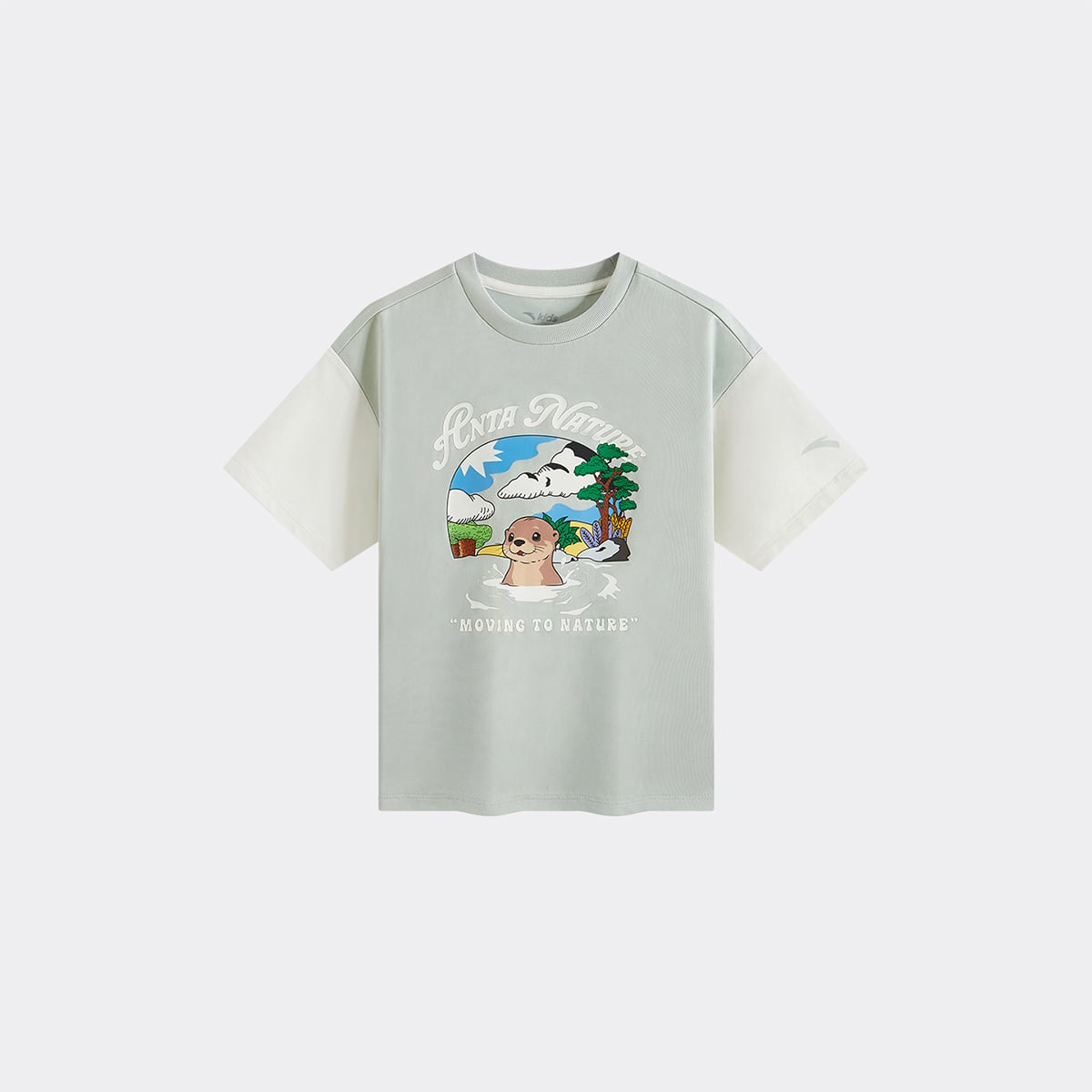 Áo Thun Ngắn Tay Thời Trang Bé Trai ANTA KIDS 3526C9102-2
