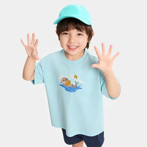 Áo Thun Ngắn Tay Thời Trang Bé Trai ANTA KIDS 3526C9103-1