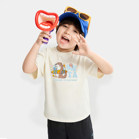 Áo Thun Ngắn Tay Thời Trang Bé Trai ANTA KIDS 3526C9103-3