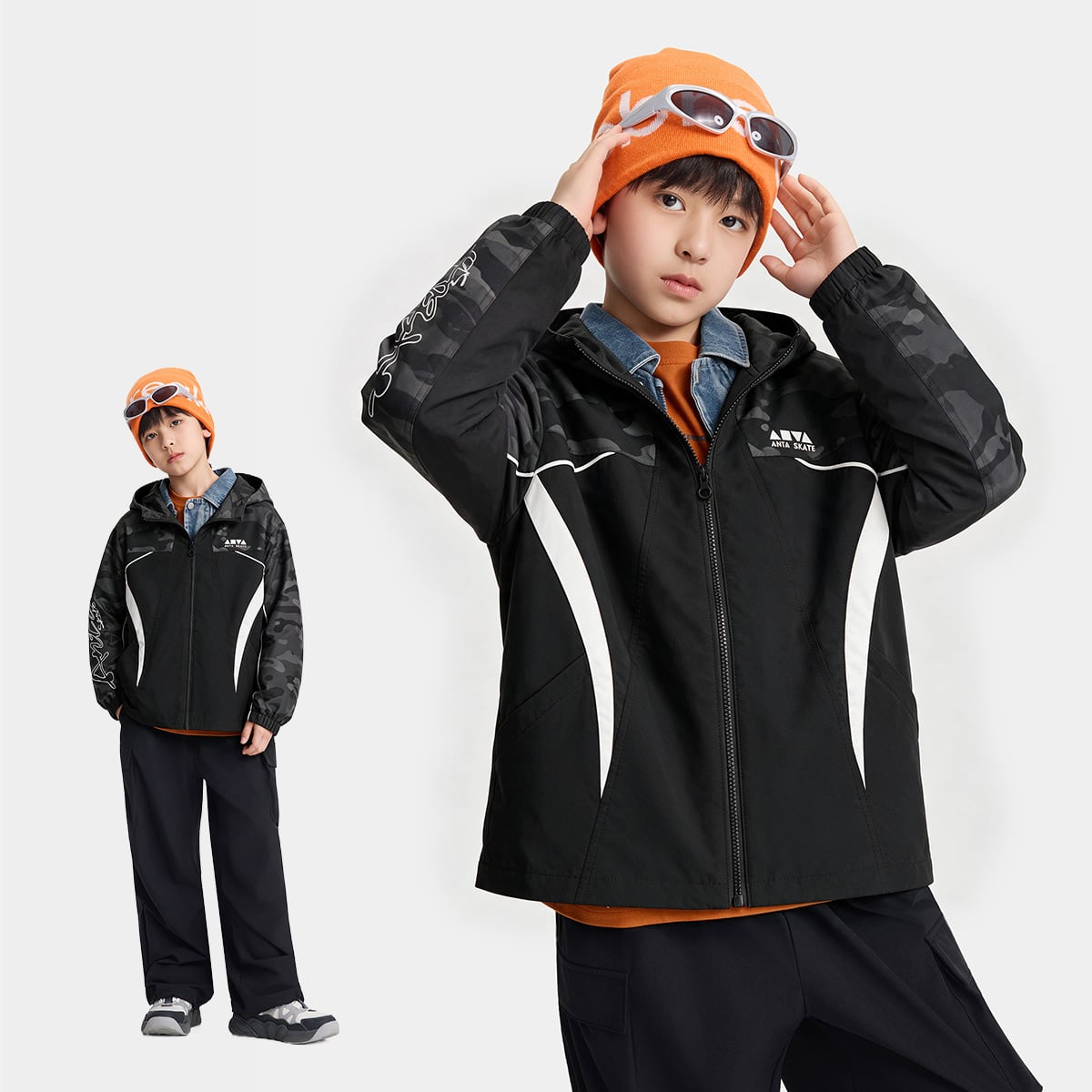 Áo Khoác Thể Thao Bé Trai Anta Kids 3526D8610-3