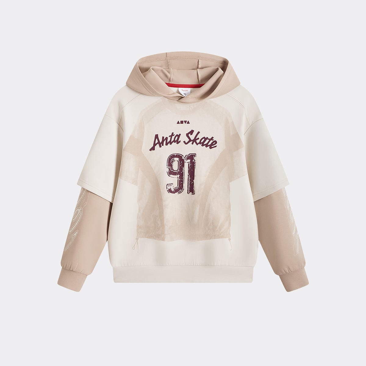 Áo Hoodie Thời Trang Thể Thao Bé Trai Anta Kids 3526D8743-1