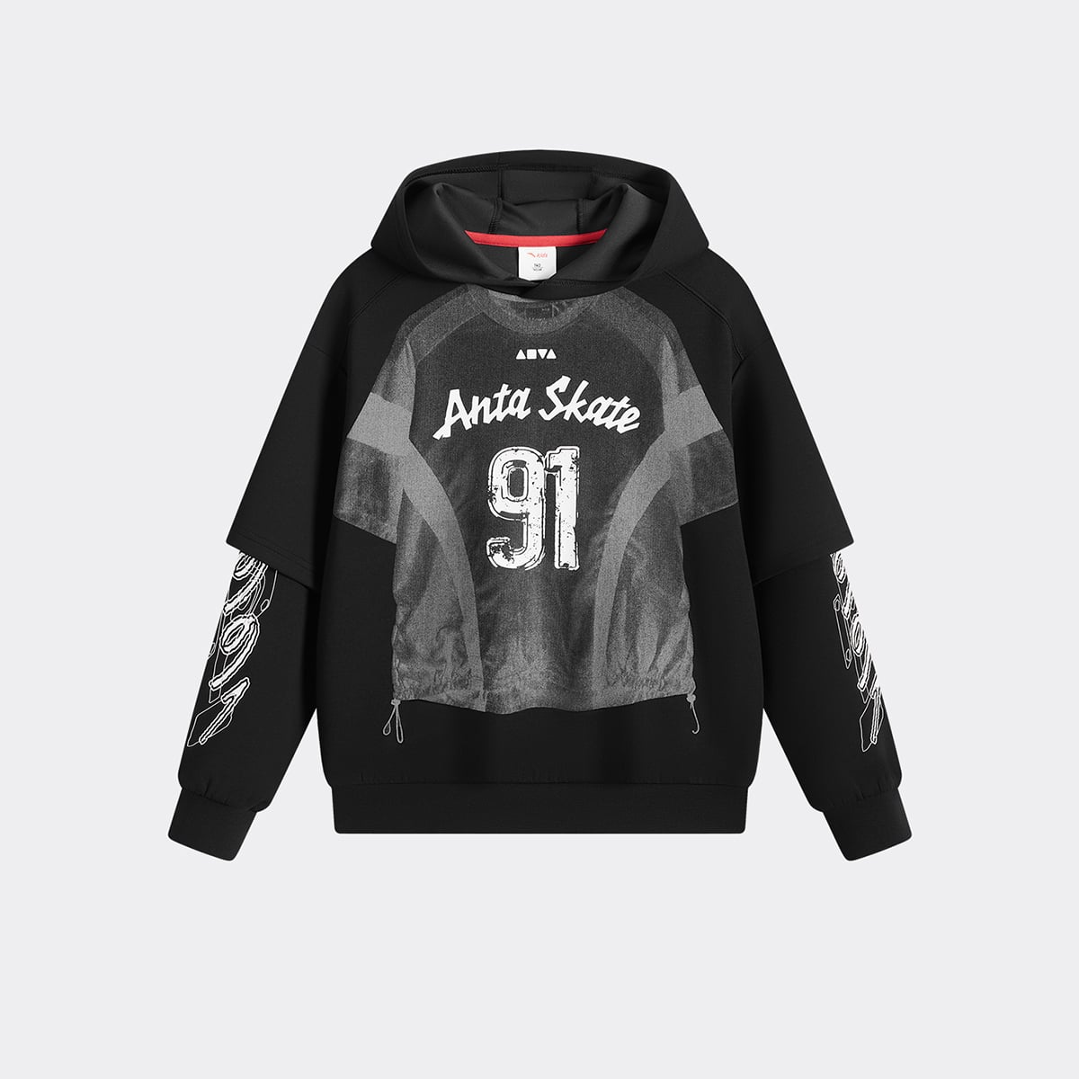 Áo Hoodie Thời Trang Thể Thao Bé Trai Anta Kids 3526D8743-2