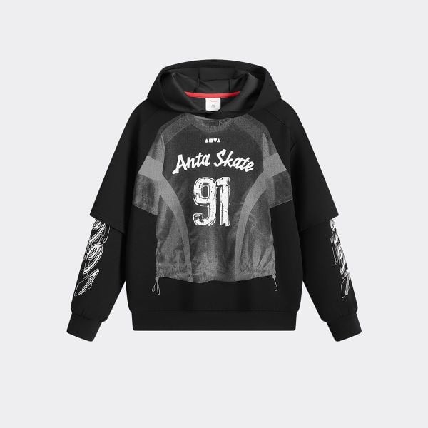 Áo Hoodie Thời Trang Thể Thao Bé Trai Anta Kids 3526D8743-2