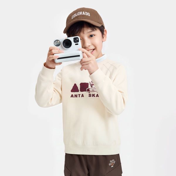 Áo Sweater Thể Thao Bé Trai Anta Kids 3526D8745-1
